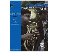 Balkan - Play Along Violin Für Violine Mit Cd Oder Klavierbegleitung