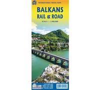 Carte de voyage - Balkans (Routes et chemins de fer) | ITM