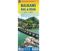 Balkans rail & road - Collectif - Itm Publishing - Atlas / carte