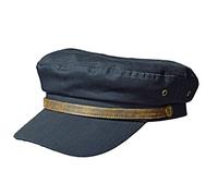 Balke Casquette des Matelots de l'Elbe Fisherman Style Cotton Canvas, Taille:M, Couleur:marine