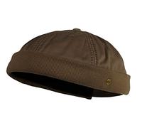 Balke Lakota 38150485 Bonnet docker pour homme délavé coutures robustes - Bonnet d'été taille unique marron