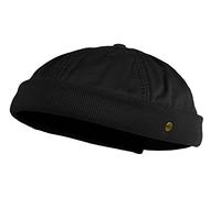 Balke Lakota 38150485 Bonnet docker pour homme délavé coutures robustes - Bonnet d'été taille unique noir