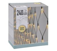 Balkonbeleuchtung 410x100cm 240 Leds Vert Filet Lumineux Guirlande Lumineuse