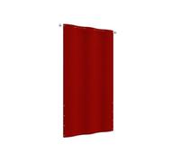Vidaxl Écran De Balcon Rouge 120x240 Cm Tissu Oxford Rouge