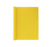 Vidaxl Écran De Balcon Jaune 120x300 Cm Pehd Jaune