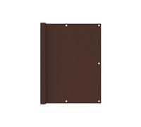 vidaXL Balkonscherm 120x300 cm oxford stof bruin135076 Marron G