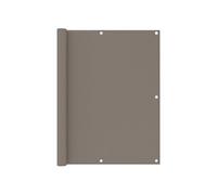 Balkonscherm 120x300 cm oxford stof taupe134992