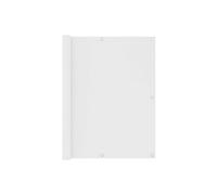 vidaXL Balkonscherm 120x300 cm oxford stof wit134896 Blanc G