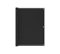 Ecran de Balcon Brise-vue Brise-vent Store de Jardin Ecran de Protection Ecran d'Intimité Extérieur Anthracite 120x400 cm PEHD