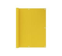 Balkonscherm 120x400 cm HDPE geel311001