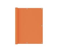 vidaXL Balkonscherm 120x500 cm oxford stof oranje135054 Orange G