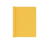 vidaXL Balkonscherm 120x600 cm oxford stof geel135031 Jaune G