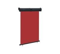 vidaXL Auvent latéral de balcon 120 x 250 cm Rouge multicolore