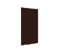 vidaXL Balkonscherm 140x240 cm oxford stof bruin148561 Marron G
