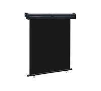 Balkonscherm 145x250 cm zwart48424