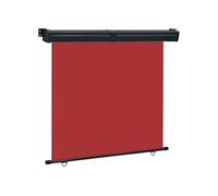Vidaxl Auvent Latéral De Balcon 170x250 Cm Rouge