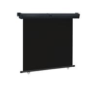 Balkonscherm 175x250 cm zwart48436