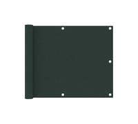 Balkonscherm 75x300 cm oxford stof donkergroen134996