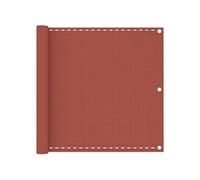 vidaXL Brise-vue pour balcon 90 x 300 cm HDPE couleur terracotta