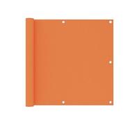 vidaXL Balkonscherm 90x300 cm oxford stof oranje135048 Orange G