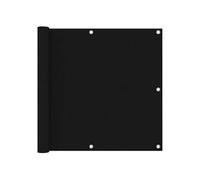 vidaXL Balkonscherm 90x300 cm oxford stof zwart135060 Noir G