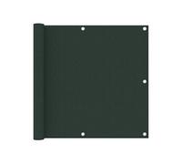 vidaXL Balkonscherm 90x400 cm oxford stof donkergroen135001