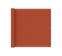 vidaXL Balkonscherm 90x500 cm HDPE oranje311022 Orange G