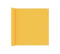vidaXL Écran de balcon 135026 90x500 cm Tissu Oxford Jaune