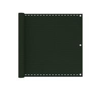 Vidaxl Écran De Balcon Vert Foncé 90x600 Cm Pehd