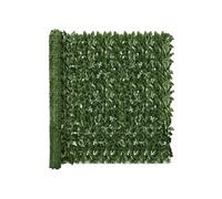 Vidaxl Écran De Balcon Avec Feuilles Vert Foncé 500x150 Cm Vert