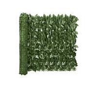 Vidaxl Écran De Balcon Avec Feuilles Vert Foncé 600x75 Cm Vert