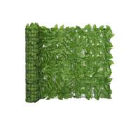 Balkonscherm met groene bladeren 500x100 cm315501