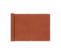 vidaXL Balkonscherm Oxford textiel 75x600 cm terracotta42329 Marron G