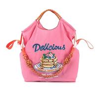 Ball&Chain Sac fourre-tout brodé pour femme avec bandoulière, c'est un excellent cadeau pour les femmes, les mamans, les enseignants, les amis, les demoiselles d'honneur, rose, Small