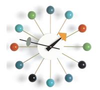 Ball Clock Horloge Murale - mehrfarbig - 4055737993787