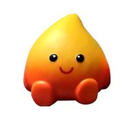 Ball De De Flamme - Sphère De Stress Lent À Augmenter | Jouet À Main De Dessin Animé Soft kawwaii Soft Fidget Relaxing Soft kawwaii, Belle Pression De Flamme Rebondissant L'équipement De Sport