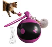 Ball de Jeu de Chat intérieur, Jouet d'enrichissement de Chat Rechargeable USB | Rechargeable Touch Activé Rolling Ball Kitten Toys for Kitten, Puppy