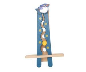 Ball Drop Jouet pour Tout-Petits en Bois - Jouet de Course pour Stimulation Intellectuelle, de Suivi de Balle en Bois de Hêtre pour Le Lien Parent-Enfant
