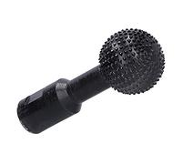 Ball Grinding Head for Angle Grinder | 41mm Alloy Steel Sphere File | Wood Carving/Engraving/Polishing Tool | Non Metallic Materials Only (10mm)