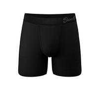Ball Hammock Boxer pour Homme | sous-vêtement rehausseur sans Mouches | Anti-frottement, évacuation de l'humidité, Soutien scrotal, Noir, Medium