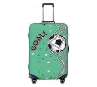 Ball Inside The Net Goal Housse de protection élastique pour valise 45,7 à 81,3 cm, Noir/blanc, Large