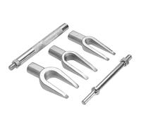 Ball Joint Remover, 5 Piece Pickle Forks Separator Tool Set, Joint Splitter Kit with Carrying Case, Fork Type Automotive for Truck Suspension, Car Steering Repair, Garage Use, Mechanic Work, 2kg