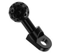 Ball Mount Holder - Rearview Mirror Bracket with Slanted Ball Joint | Head Adapter Balls Base for Motorcycle | Non-Slip Rearview Mirror Mounting Bracket Waterproof Motorcycle Accessories for Motorbike