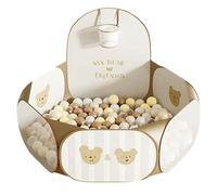 Ball Pit - Polyester Fabric Foldable Ball Pit, Balls Pitt for Kids, Foldable Playpen Portable Play Tent, Balls Play Pool,for Indoor Outdoor Living Room Bedroom Playroom Nursery Kindergarten Travel