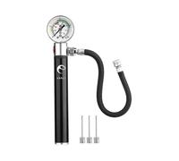 Ball Pump with Pressure Gauge, eBall Sports Ball Air Pump with Inflation Needles & Pressure Release Valve for Basketball, Football, Soccer Ball, Rugby