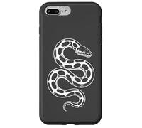 Ball Python Collection Snake Line Art - Anthracite Coque pour iPhone 7 Plus/8 Plus