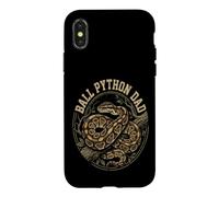 Ball Python Dad Vintage Snake Reptile Propriétaire Coque pour iPhone X/XS