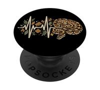 Ball Python Lunettes De Soleil Amoureux Reptiles Serpents PopSockets PopGrip Adhésif