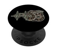 Ball Python Lunettes De Soleil Amoureux Reptiles Serpents PopSockets PopGrip Adhésif