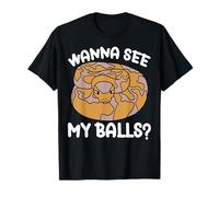 Ball Python Snake Tu Veux Voir Mes balles ? T-Shirt